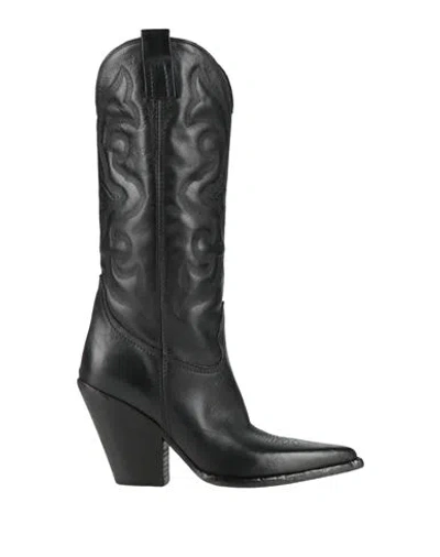 Elena Iachi Woman Boot Black Size 9 Leather