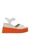 Elena Iachi Sandals In White
