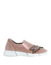 Elena Iachi Woman Sneakers Dove Grey Size 8 Textile Fibers In Grey