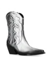 Elena Iachi Women's Texan Ankle Boot In Gin Silver In Multi