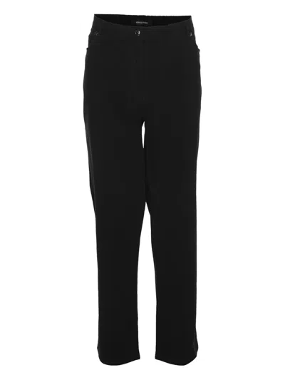 Pre-owned Elena Miro' Embellishments Jeans In Black