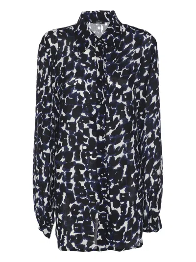 Pre-owned Elena Miro' Printed Shirt In Black