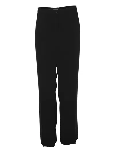 Pre-owned Elena Miro' Button-fastening Trousers In Black