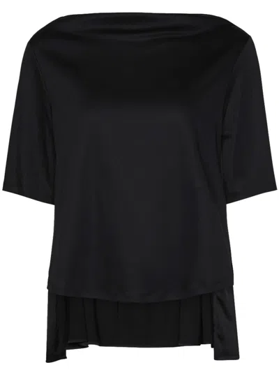Elena Miro' Blouse In Black