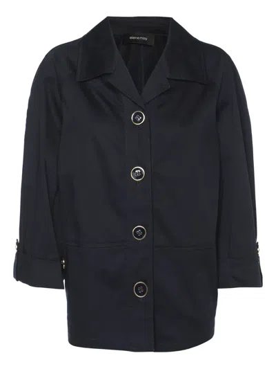Pre-owned Elena Miro' Single-breasted Jacket In Blue