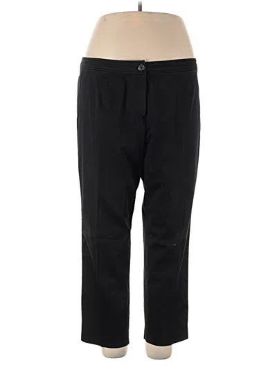 Pre-owned Elena Miro' Casual Pants In Black
