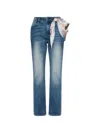 Elena Miro' Regular Jeans In Blue