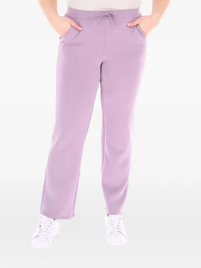 Elena Miro' Drawstring Track Pants In Purple