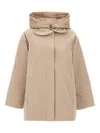 Elena Miro' Layering Down Jacket In Neutral