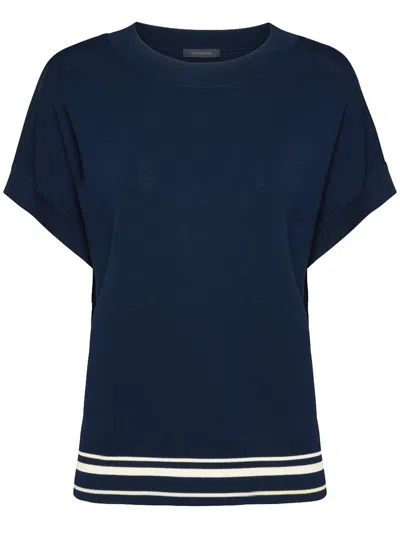 Elena Miro' Elena Miro` Maglia Maniche Corte In Blue