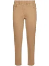 Elena Miro' Stretch-cotton Jeggings In Multicolor