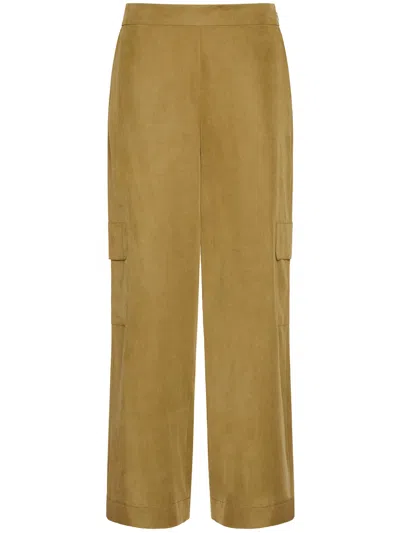 Elena Miro' Cargo Trousers In Green