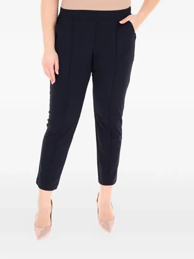 Elena Miro' Pintuck-detail Trousers In Blue