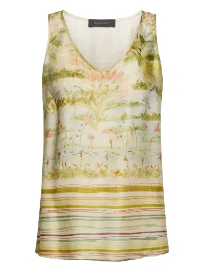 Elena Miro' Printed Top