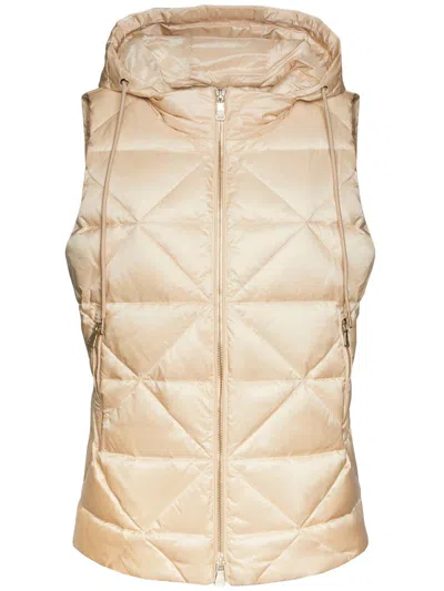 Elena Miro' Padded Gilet In Multicolor