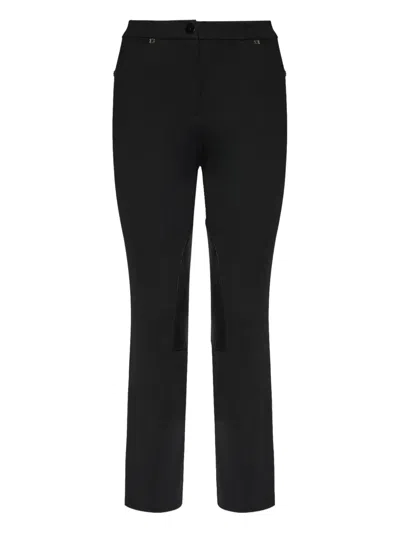 ELENA MIRO' RIVETS-DETAIL TROUSERS