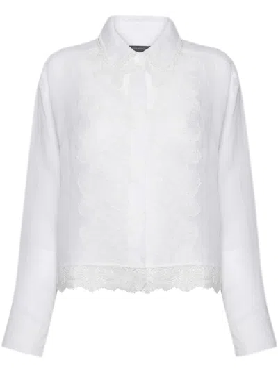 Elena Miro' Shirt In White