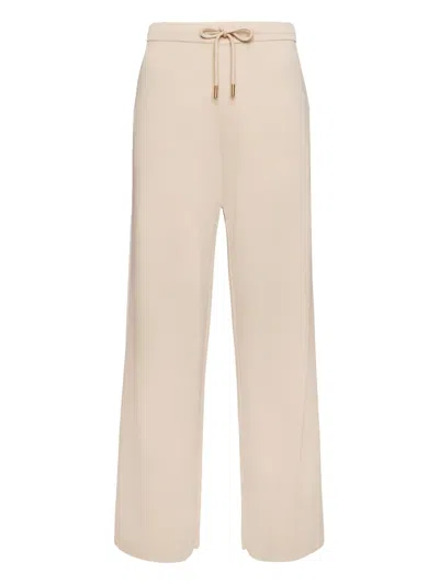 Elena Miro' Stripe-detail Trousers In Multicolor