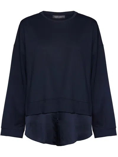 Elena Miro' Sweatshirt In Blue