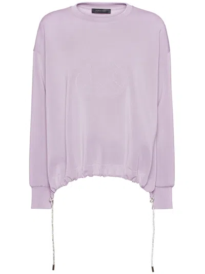 Elena Miro' Sweatshirt In Purple