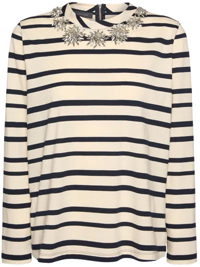 Elena Miro' T-shirt In White