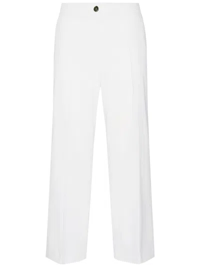 Elena Miro' Trouser In White