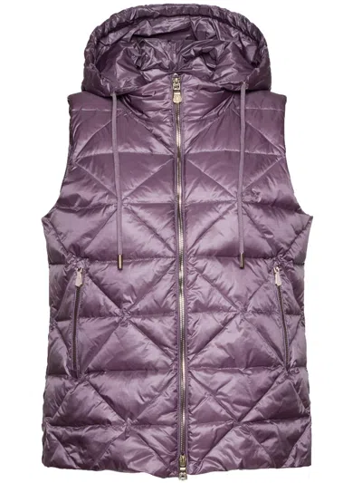 Elena Miro' Waistcoat In Purple