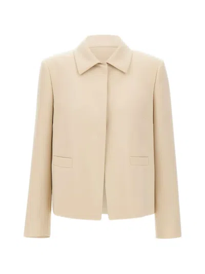 Elena Miro' Welt-pocket Jacket In Neutral