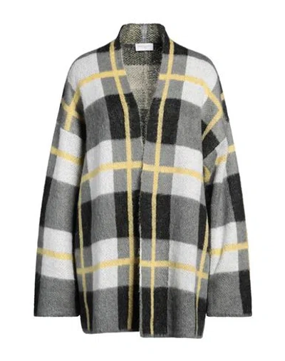 Elena Miro' Elena Mirò Woman Cardigan Sage Green Size Xl Acrylic, Mohair Wool, Polyamide