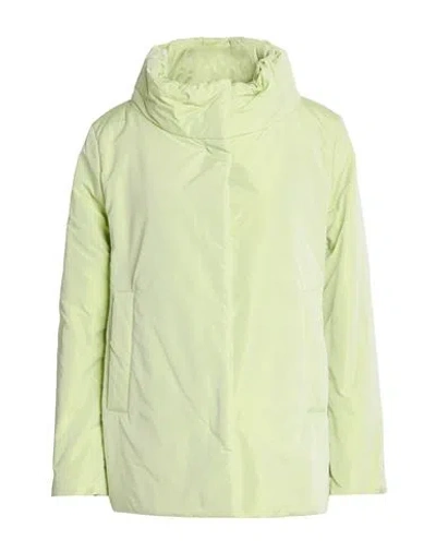 Elena Miro' Elena Mirò Woman Puffer Light Green Size 10 Polyester