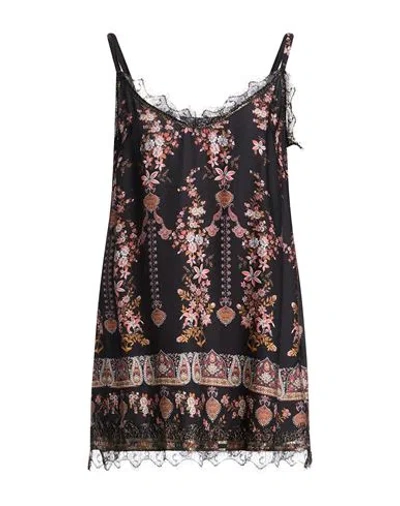 Elena Miro' Elena Mirò Woman Tank Top Black Size 8 Viscose