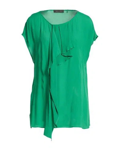 Elena Miro' Elena Mirò Woman Top Green Size 12 Viscose