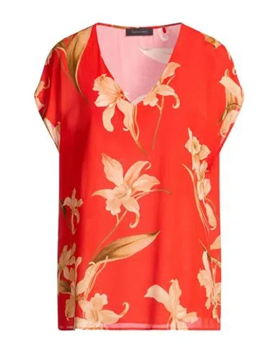 Elena Miro' Elena Mirò Woman Top Red Size 14 Viscose