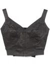 ELENA VELEZ BUSTIER-STYLE TOP