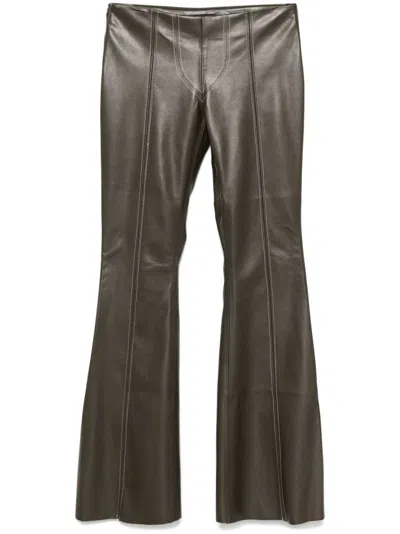 ELENA VELEZ FLARED TROUSERS