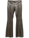 Elena Velez Flared Trousers In Grau