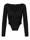 Shop Elena Velez Linen Knit Top