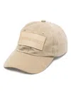 Elena Velez Logo-patch Cap In Neutrals