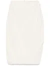 Elena Velez Obelisk Maxi Skirt In White