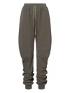 Elena Velez Panelled Drawstring Track Pants In Gray