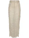 Elena Velez Parlour Midi Skirt In Primer