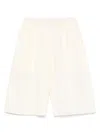 Elena Velez Praire Bermuda Shorts In Neutrals
