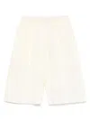 Elena Velez Praire Bermuda Shorts In Neutrals