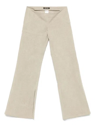 ELENA VELEZ LOW-WAIST TROUSERS