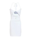Eleonora Gottardi Woman Mini Dress White Size M Viscose, Polyester