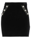 Eleonora Gottardi Woman Mini Skirt Black Size S Viscose, Polyamide, Elastane