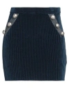 Eleonora Gottardi Woman Mini Skirt Light Blue Size S Viscose, Polyamide, Elastane In Blue
