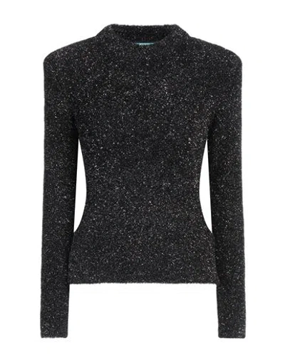 Eleonora Gottardi Woman Sweater Black Size M Polyamide, Metal