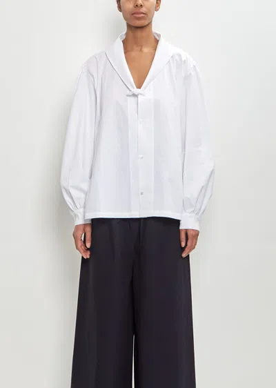 Eleph Cotton Days Shirt In White Poplin