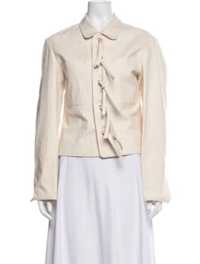 Pre-owned Eleph Jacket In Neutral